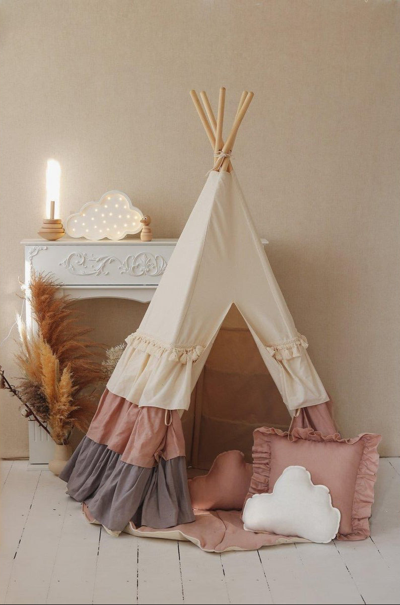 Tenda Teepee “Powder Frills”
