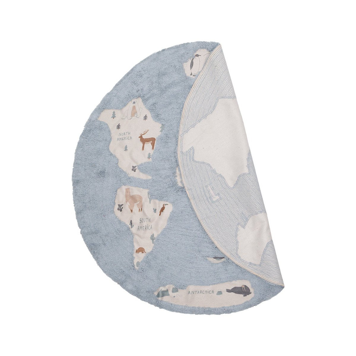Tappeto lavabile "Monde"