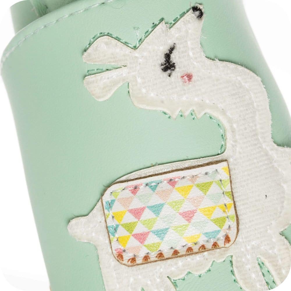 Pantofole in pelle "Lama"