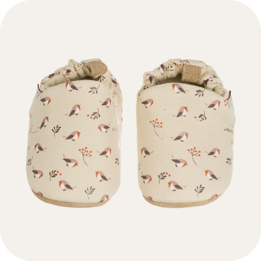 Pantofole in cotone "Pettirosso"