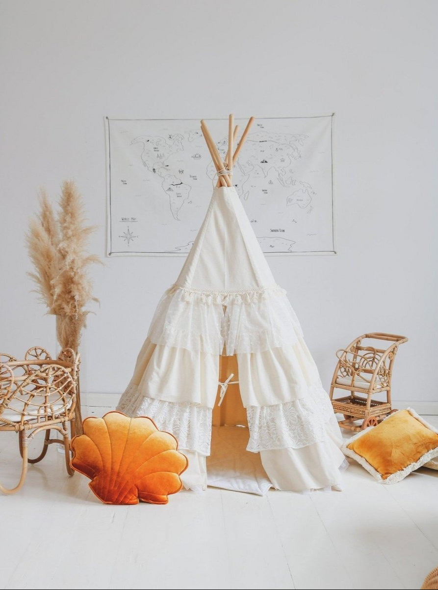 Tenda Teepee “Shabby Chic”