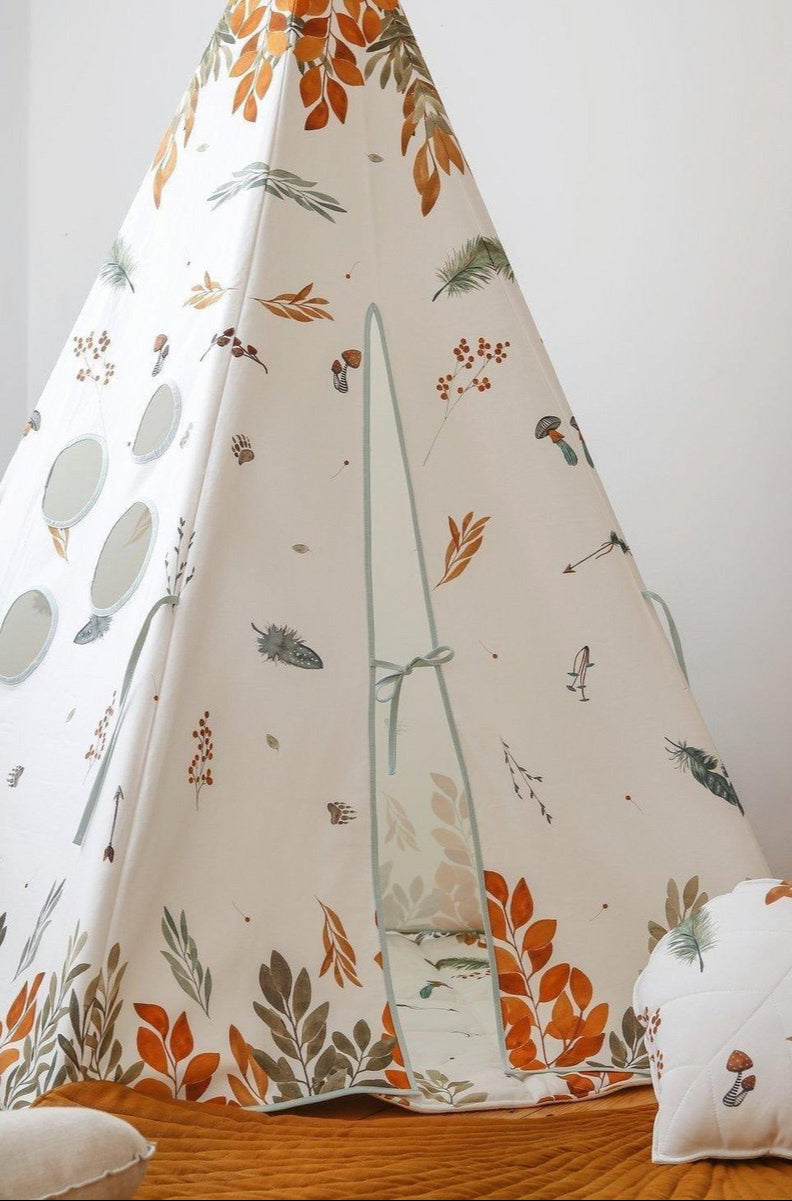 Tenda Teepee “Amici della foresta”