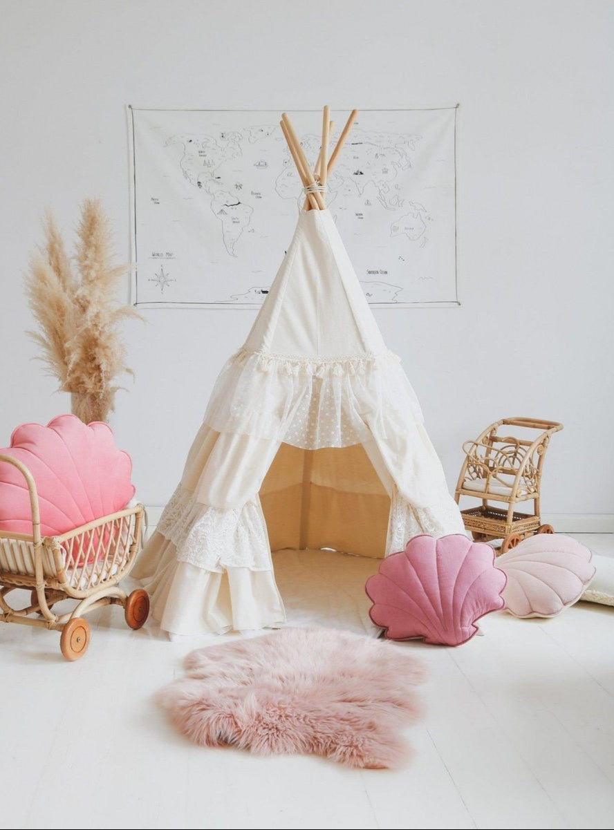 Tenda Teepee “Shabby Chic”