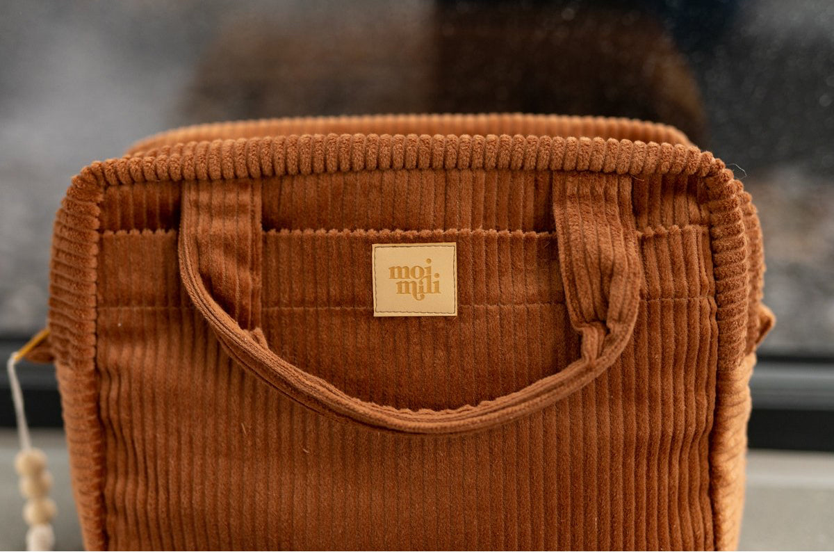 Set Trousse Viaggio Mamma & Bebè "Caramello"