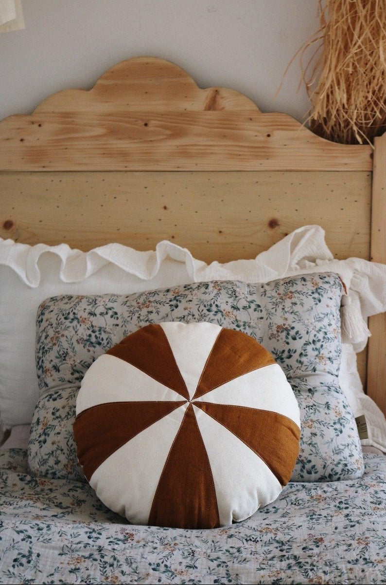 Cuscino Natalizio Patchwork “Caramel Candy”