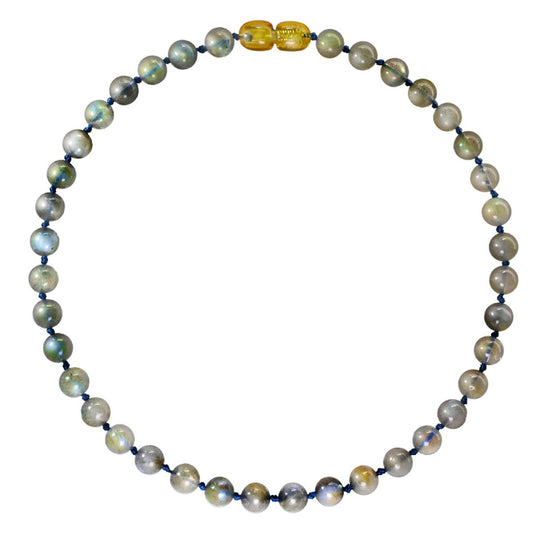 Collana per bambini in pietra naturale  "Labradorite"