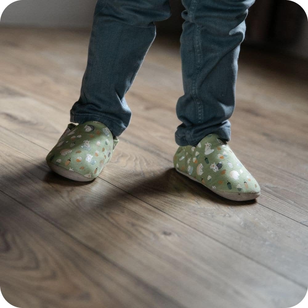 Pantofole in cotone "Amici del Bosco"