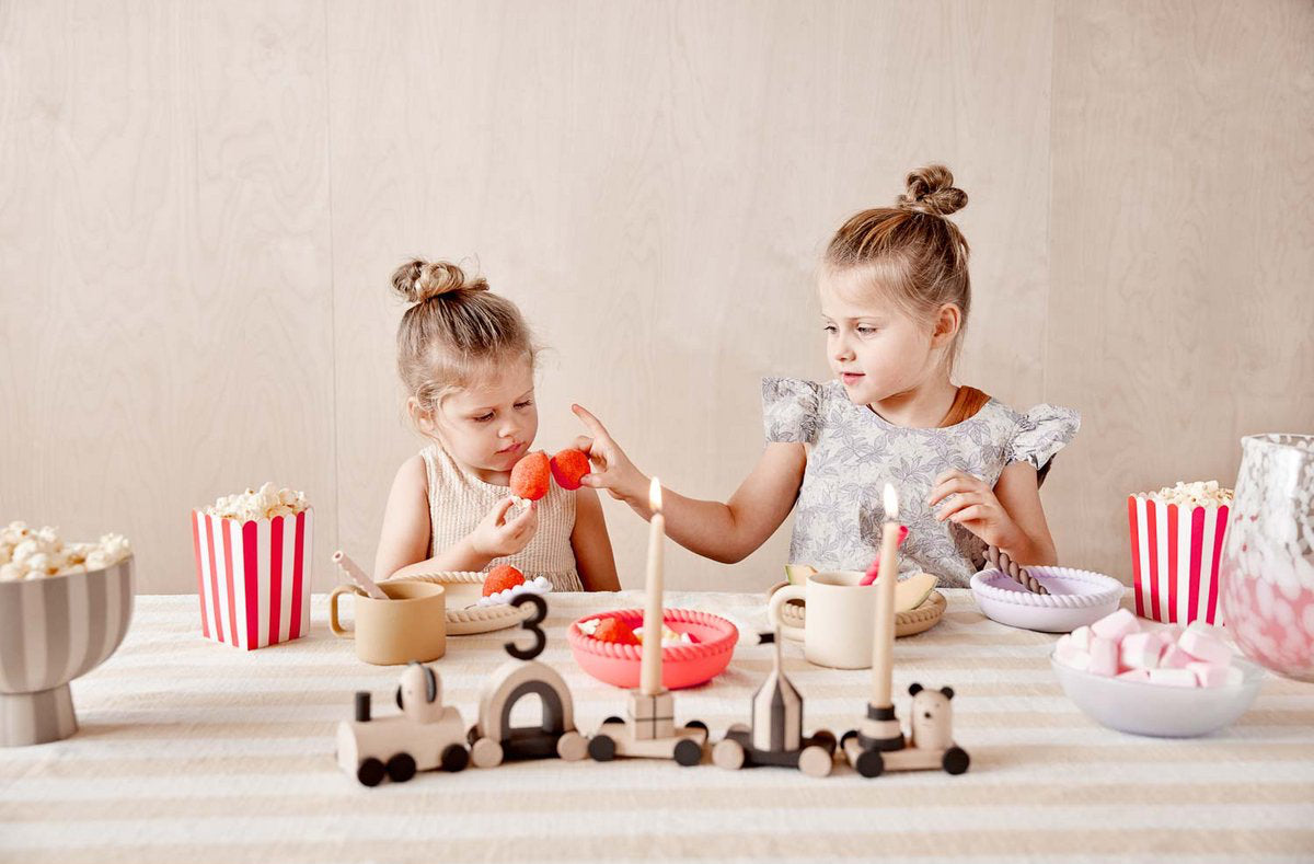 Set Piatto e Ciotola "Mellow" - Corallo e Vaniglia