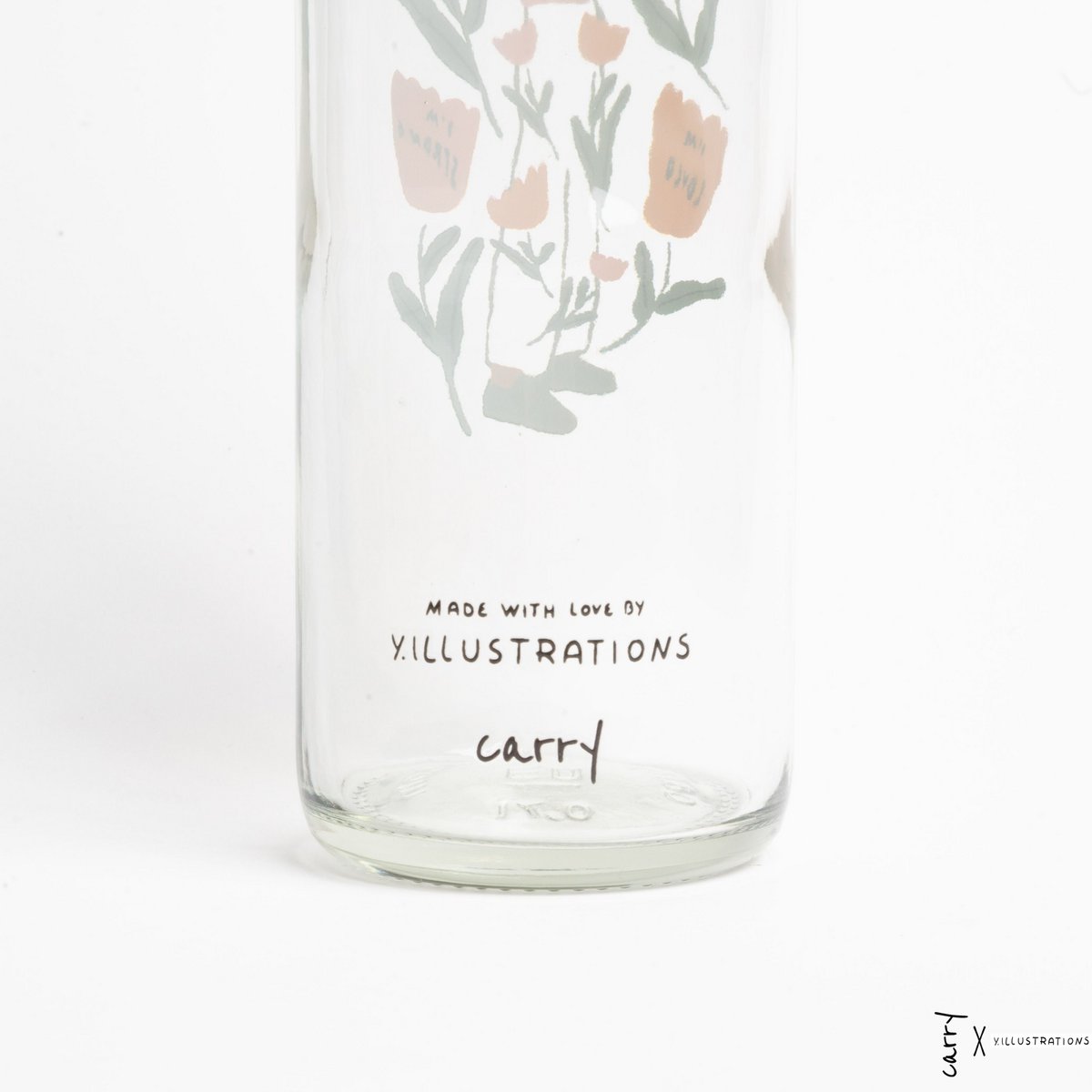 Borraccia in Vetro "Reminder To Myself"  0,7 l