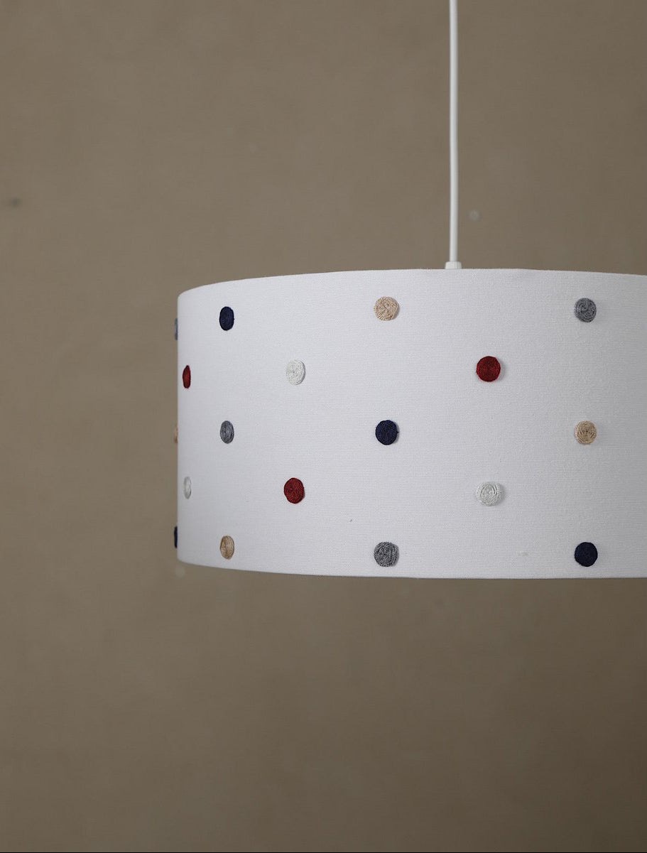 Lampada Ricamata a Mano "Rococò"