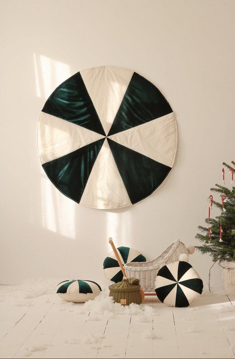 Cuscino Natalizio Patchwork “Green Candy”