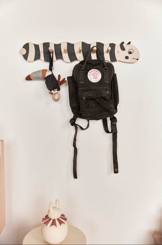 Appendiabiti da Parete "Bruco"