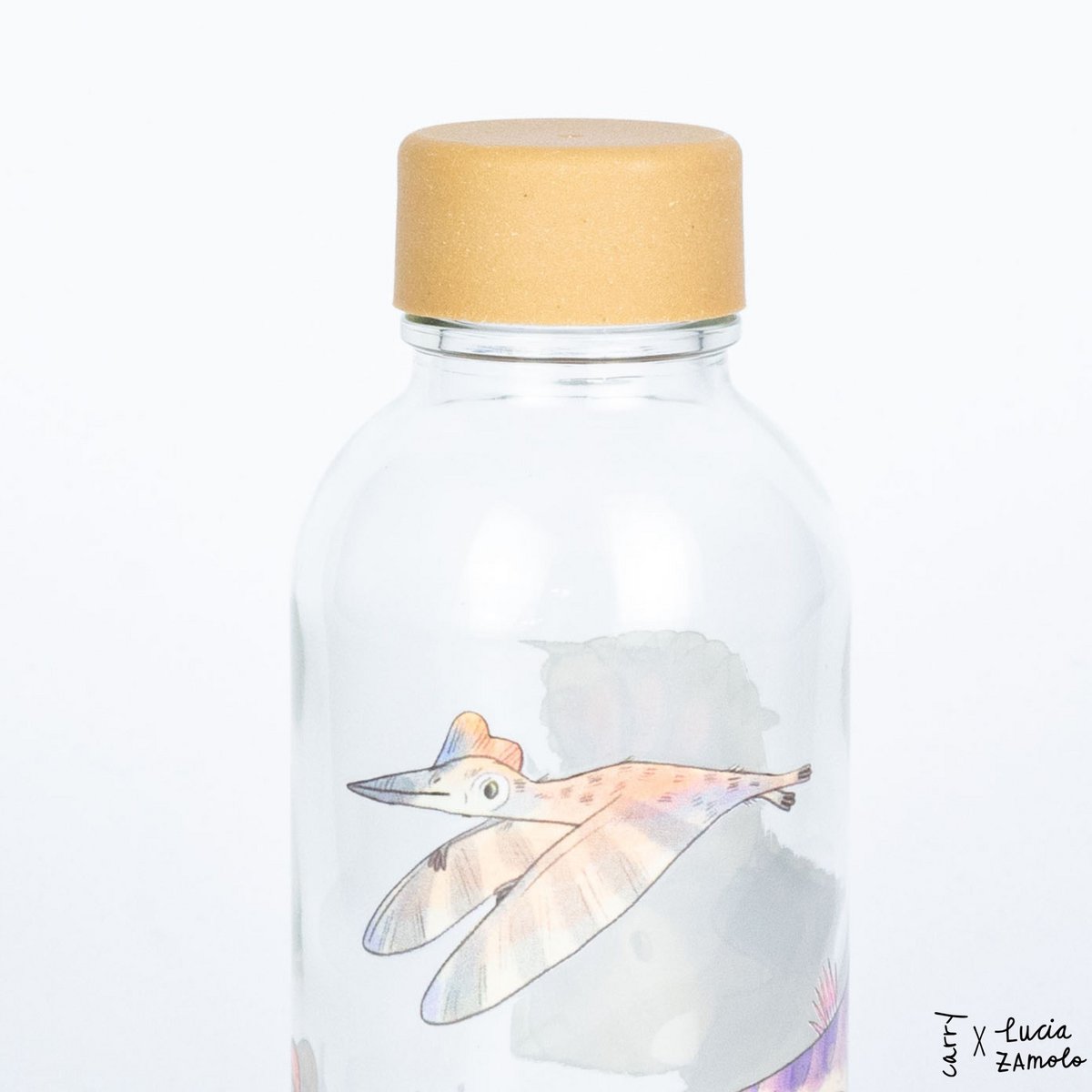 Borraccia in Vetro "Little Dino"  0,4 l