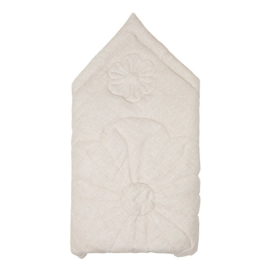 Sacco Nanna in lino "Fiore Sabbia"