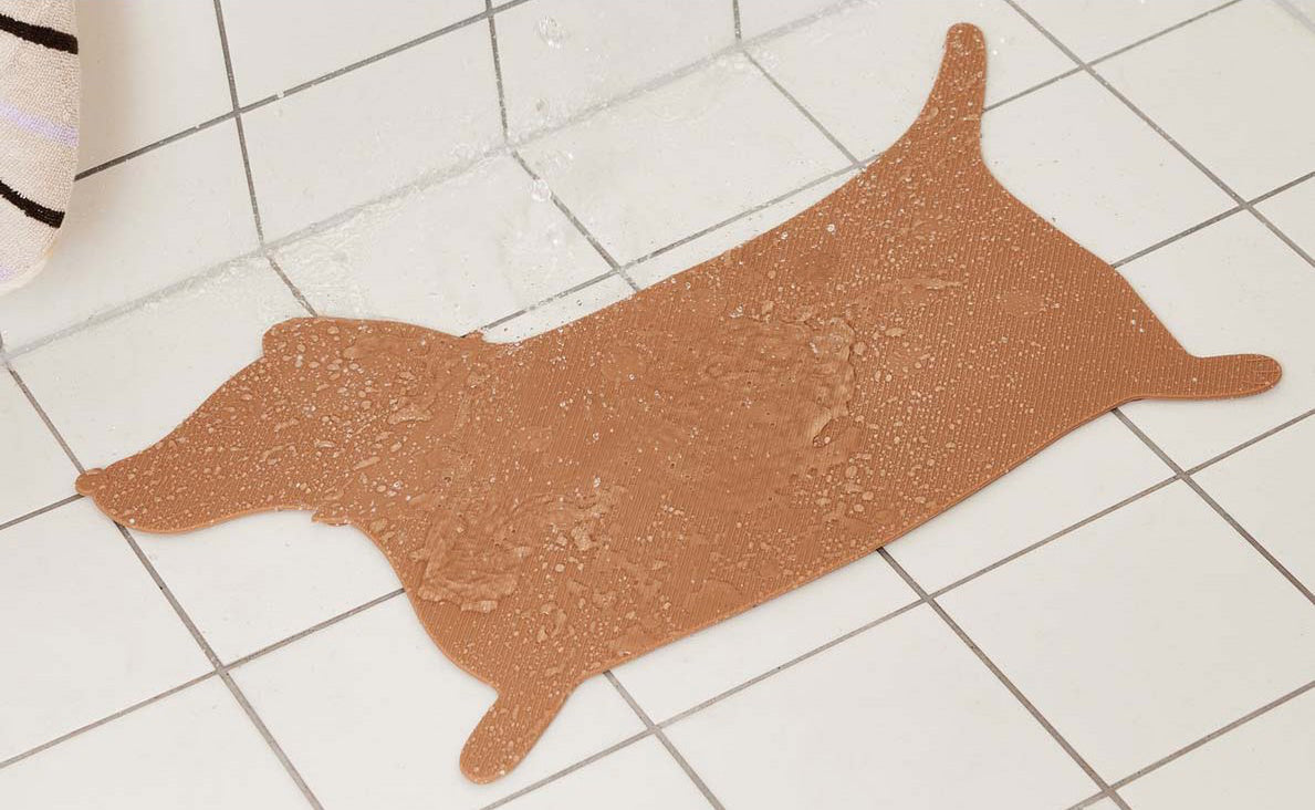 Tappetino Antiscivolo da bagno "Hunsi il Cagnolino"