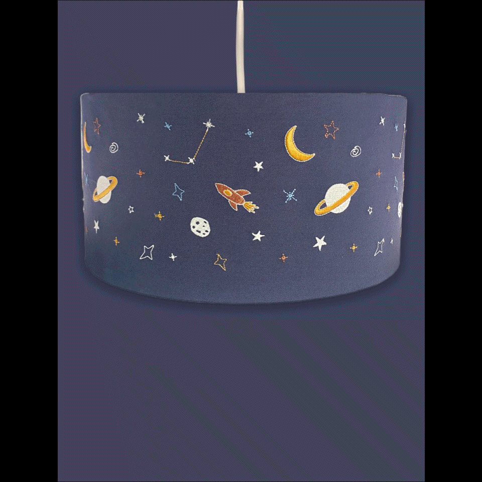 Paralume Glow In the Dark "Spazio"