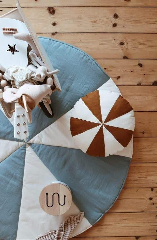 Cuscino Natalizio Patchwork “Caramel Candy”