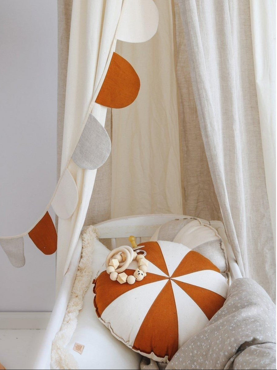 Cuscino Natalizio Patchwork “Caramel Candy”