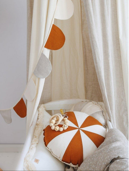 Cuscino Natalizio Patchwork “Caramel Candy”
