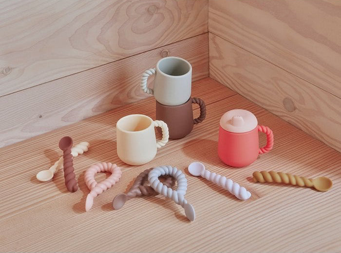 Set 2 Cucchiai "Mellow" - Vaniglia e Rosa