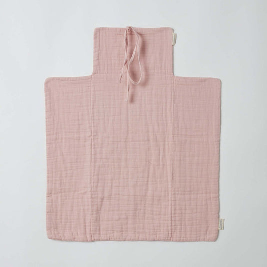 Materassino fasciatoio in mussola organica OrganicEra "Rosa"