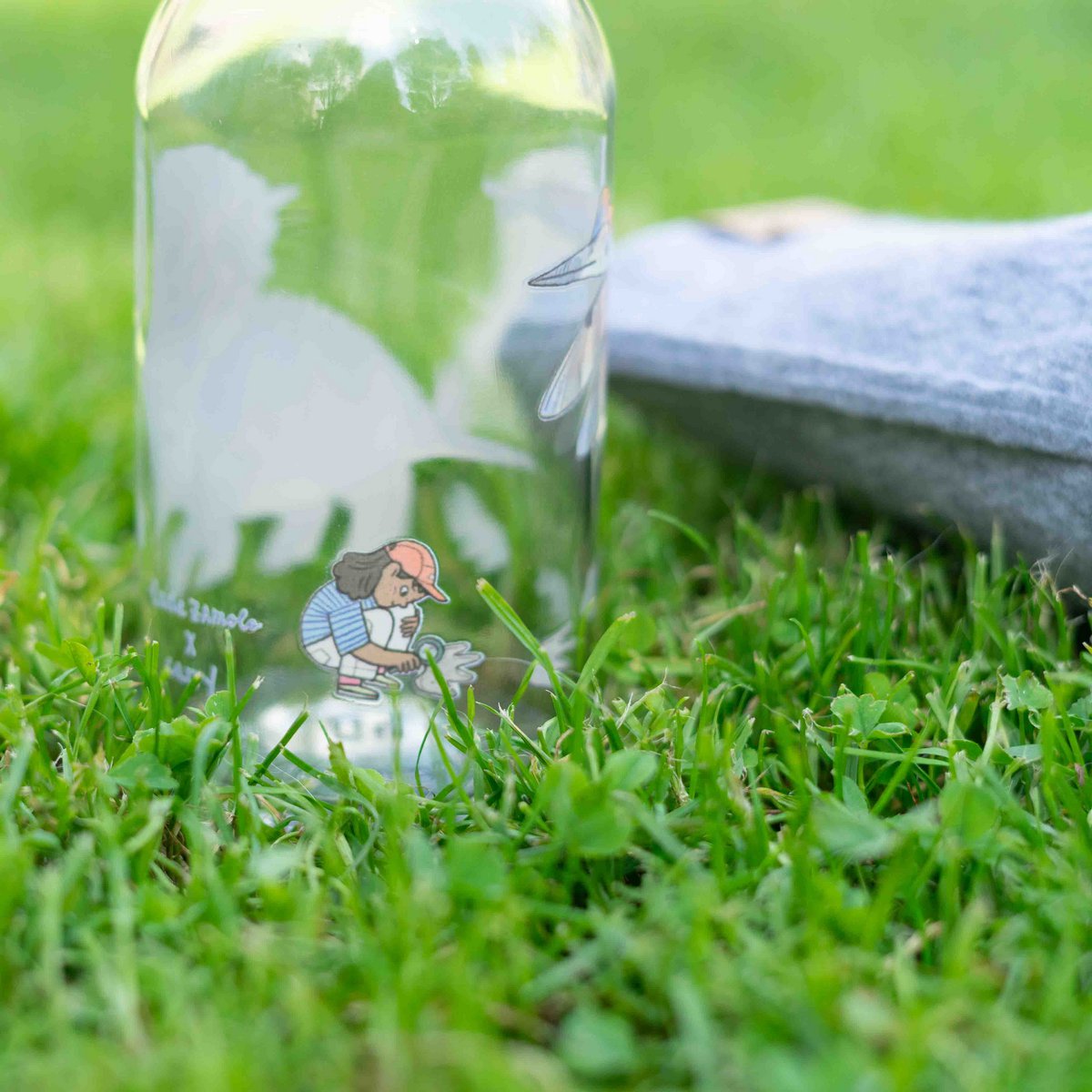 Borraccia in Vetro "Little Dino"  0,4 l