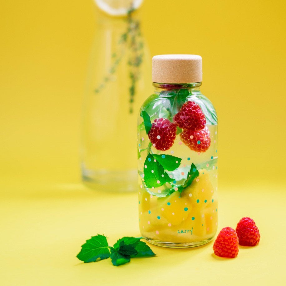 Borraccia in Vetro "Flying Circles"  0,4 l