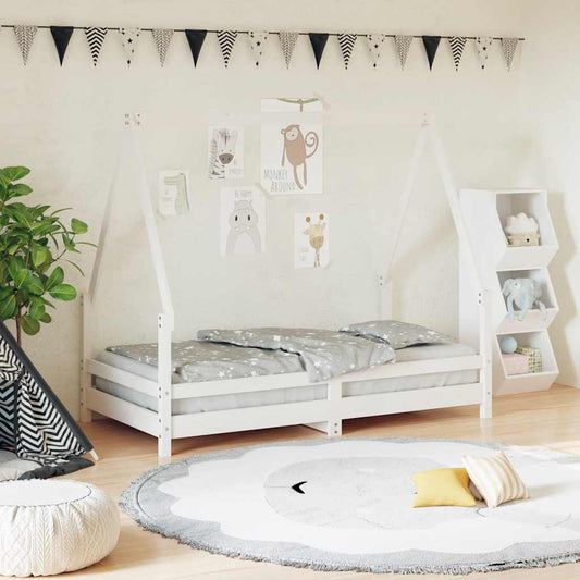 Giroletto Per Bambini 80X160Cm In Legno Massello Di Pino