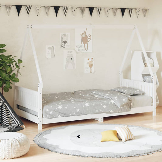 Giroletto Per Bambini 90X200Cm In Legno Massello Di Pino