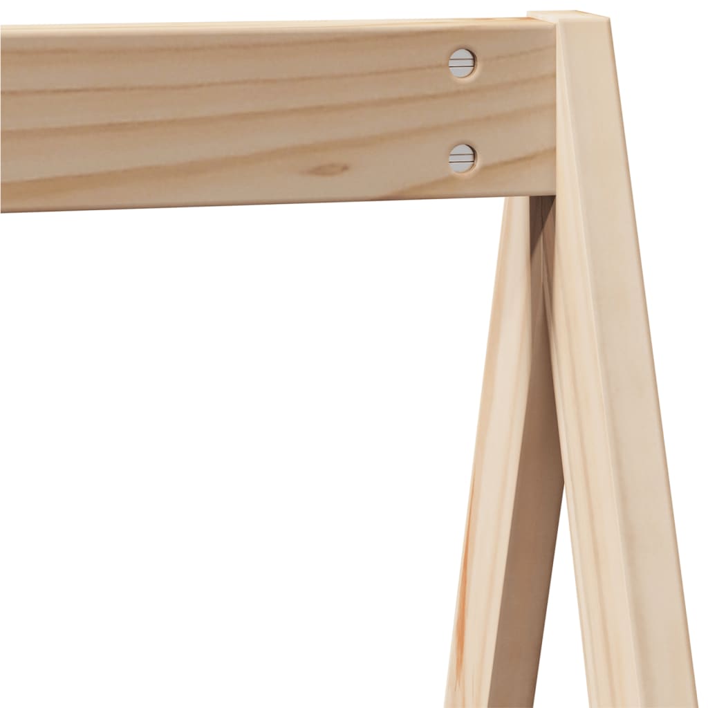 Letto A Castello Senza Materasso Legno Di Pino