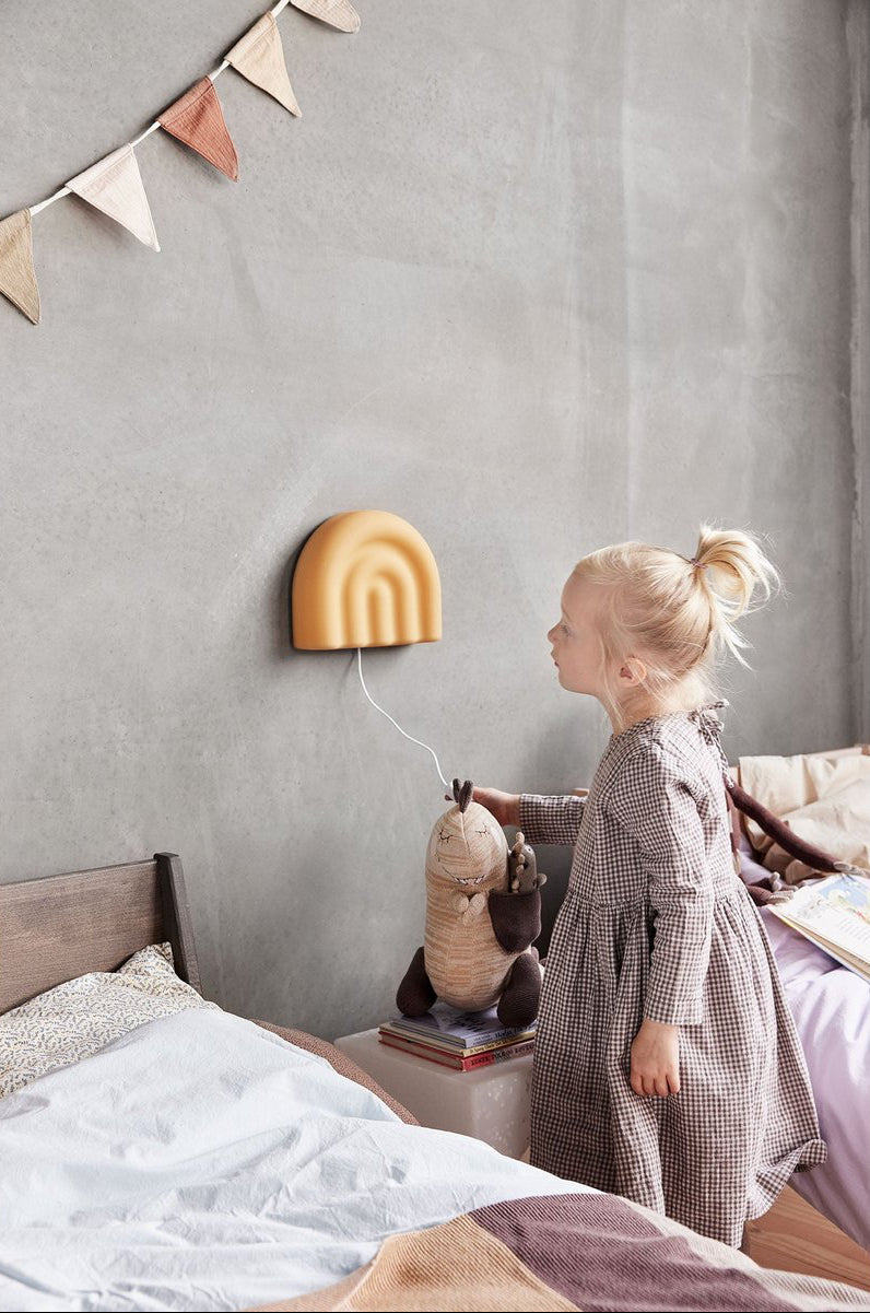 Lampada Da Parete Arcobaleno "Ocra"