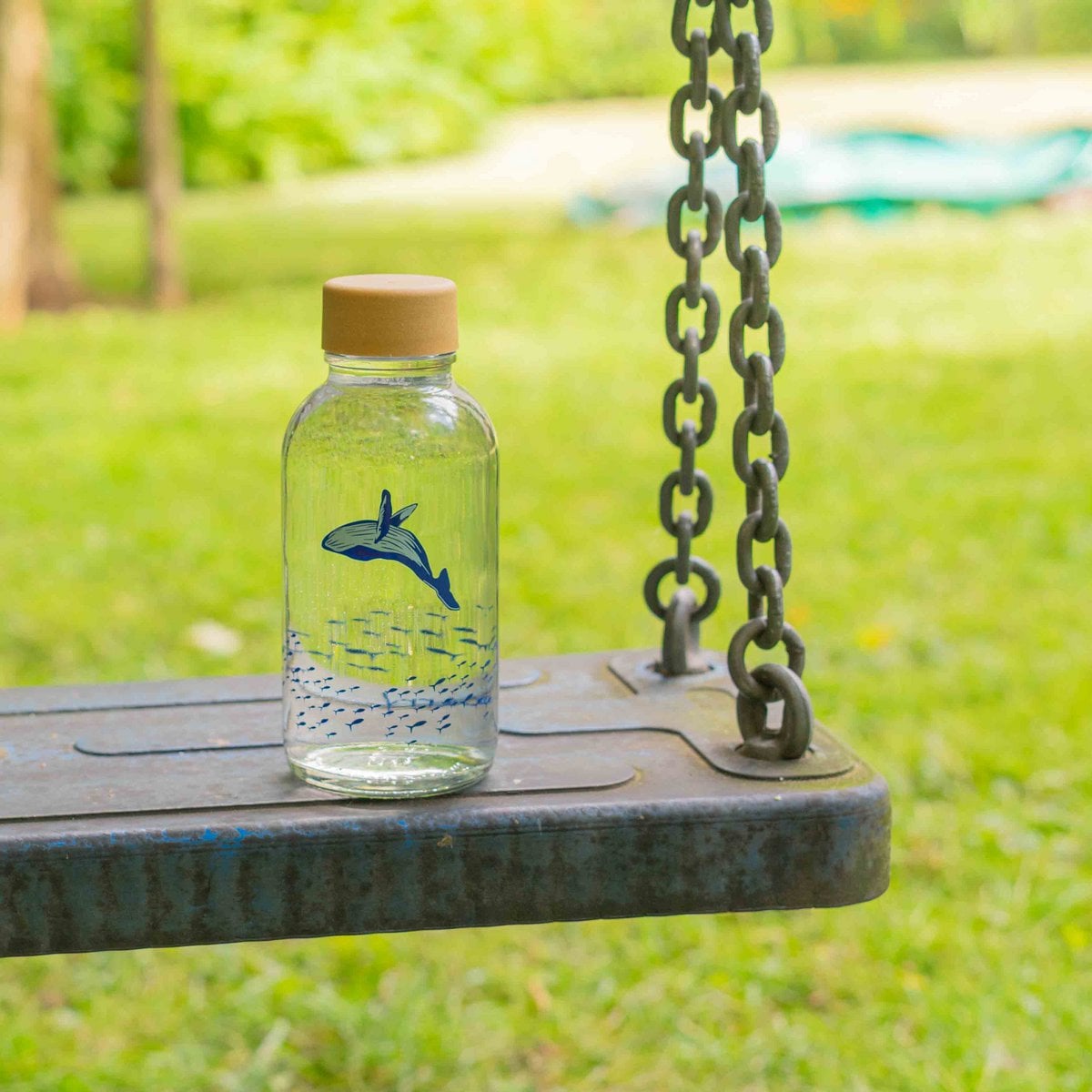 Borraccia in Vetro "Balena"  0,4 l