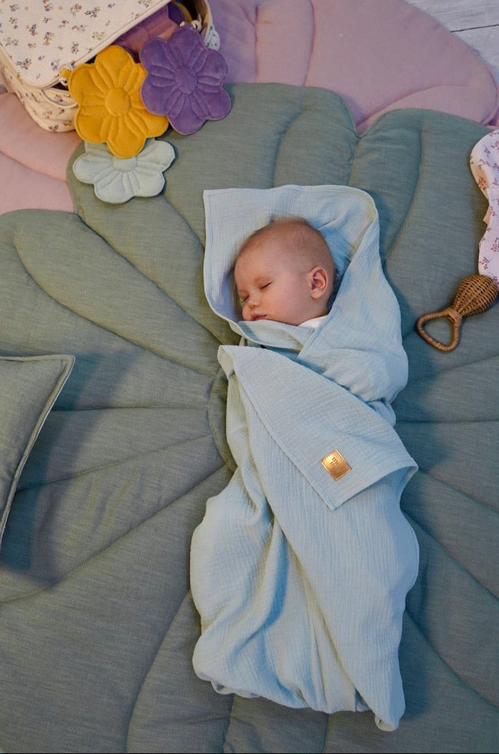 Copertina fasciatoio in mussola "Crema"