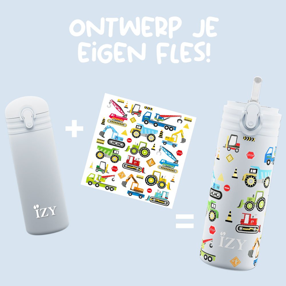 Borraccia Thermos "Avventure in Cantiere - 350 ml"