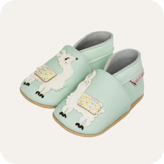 Pantofole in pelle "Lama"