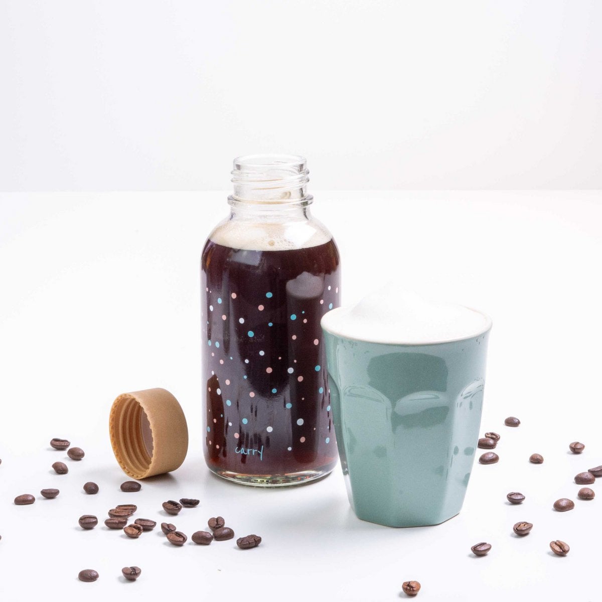 Borraccia in Vetro "Flying Circles"  0,4 l