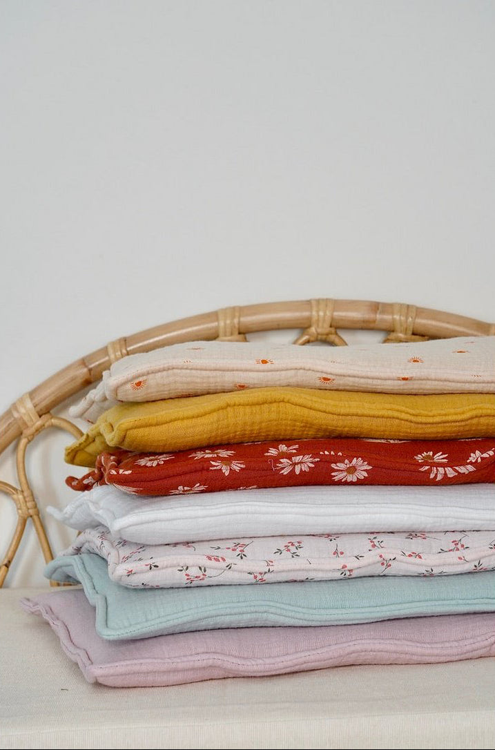 Set Copertina in mussola "Ocra" 95x65