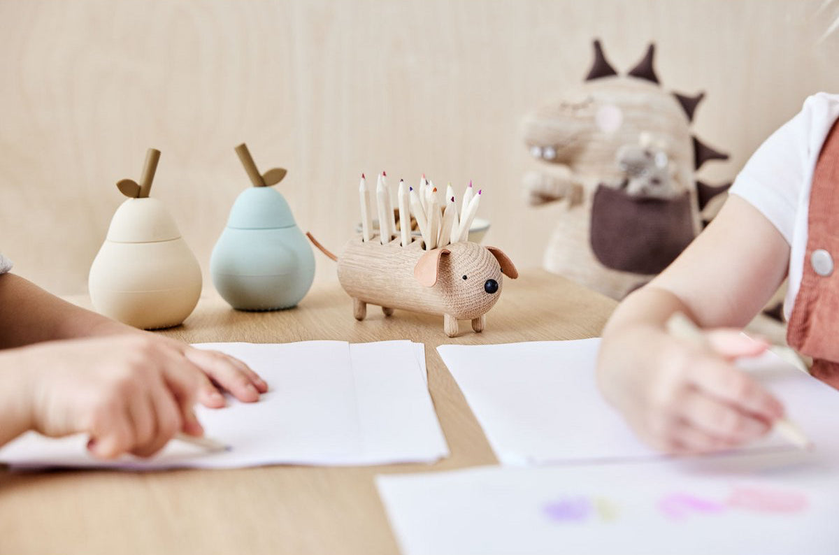 Tazza in Silicone con Cannuccia "Pera Menta"