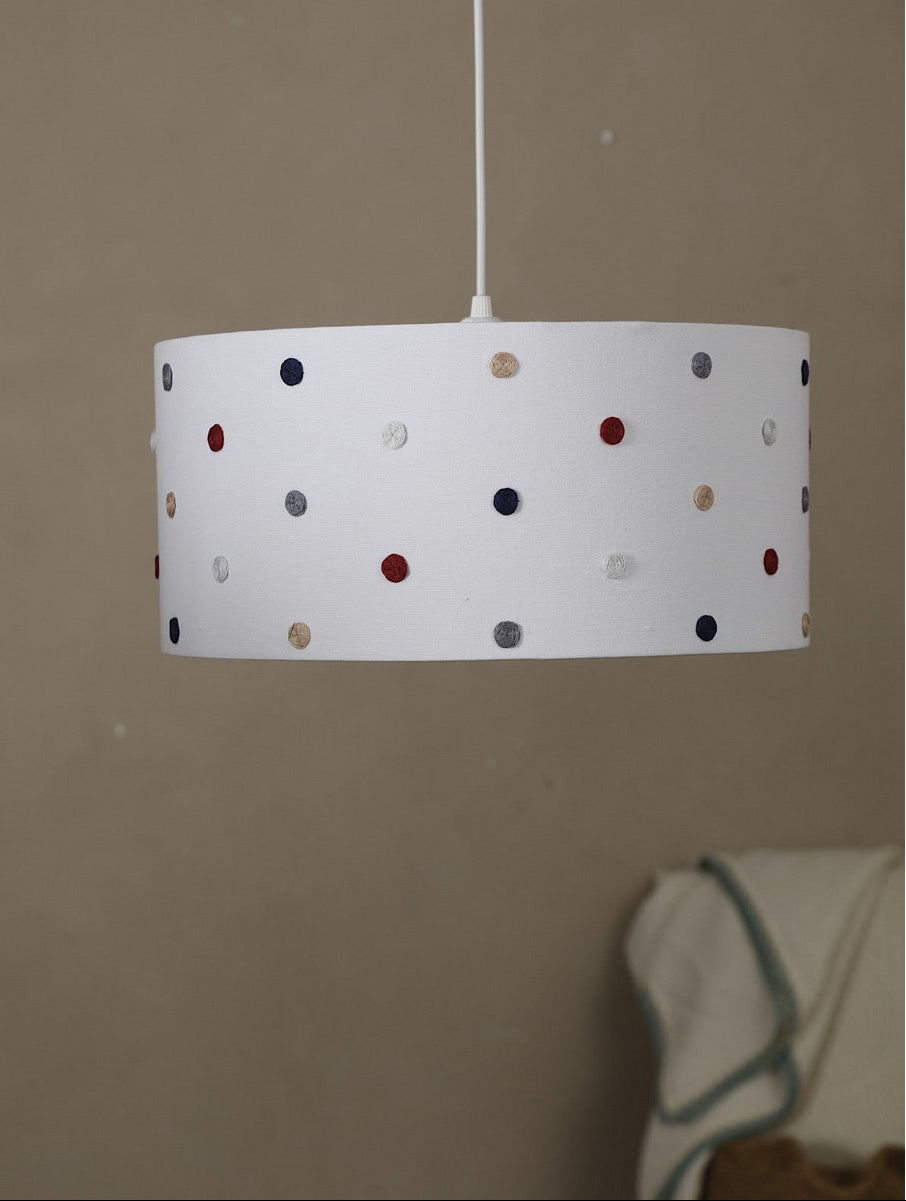 Lampada Ricamata a Mano "Rococò"