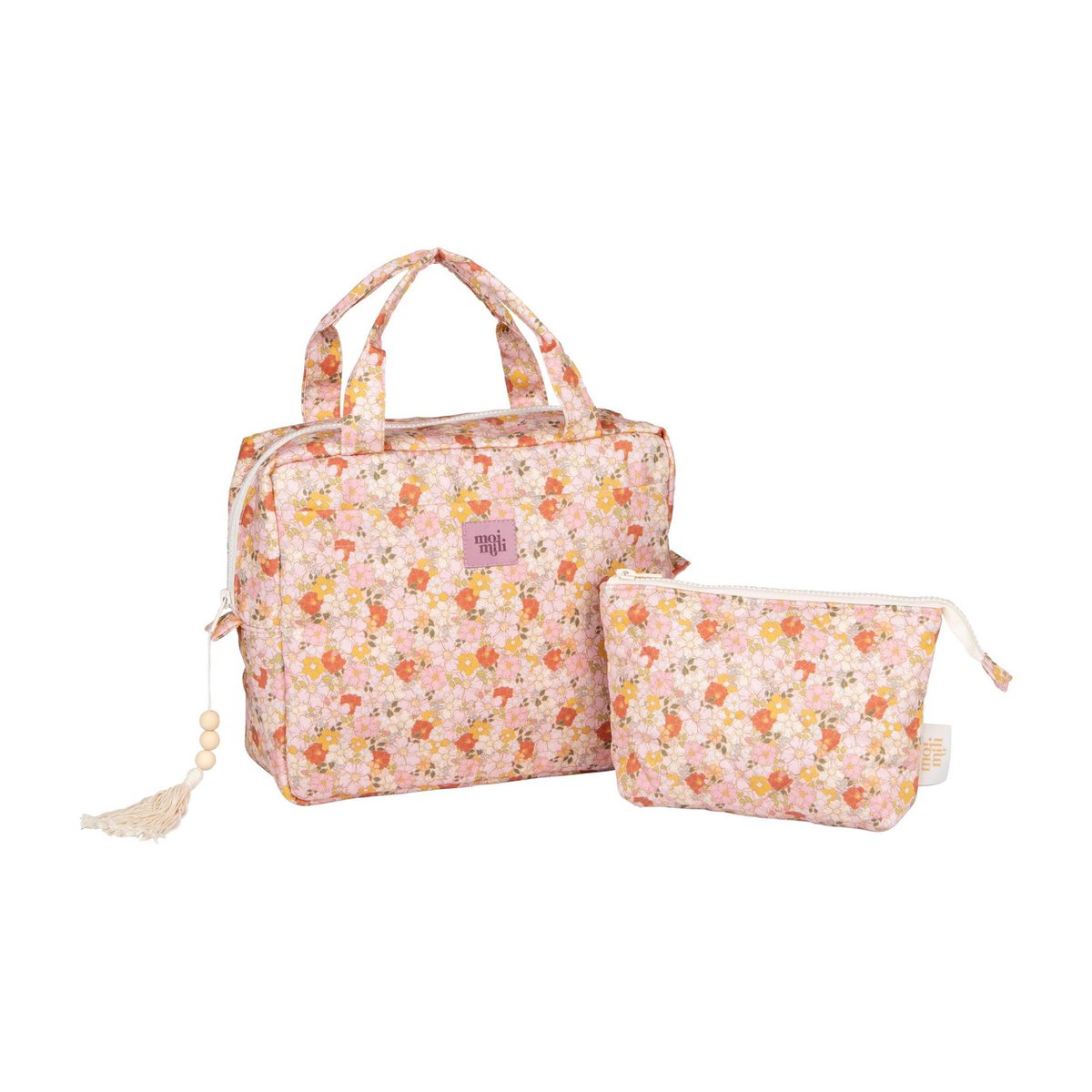 Set Beauty Bag "Mama Essentials - Giardino di Primavera"
