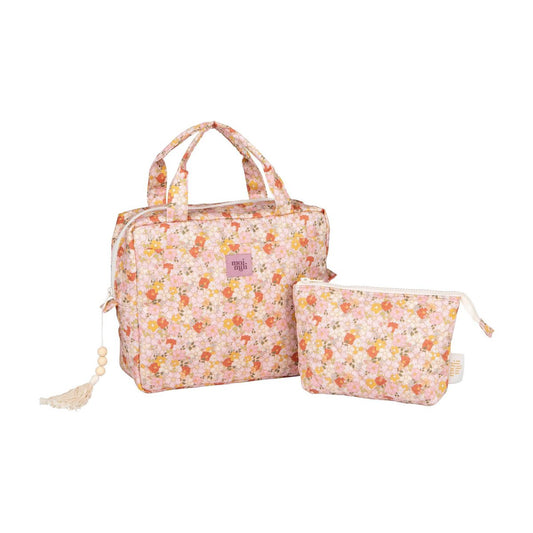 Set Beauty Bag "Mama Essentials - Giardino di Primavera"