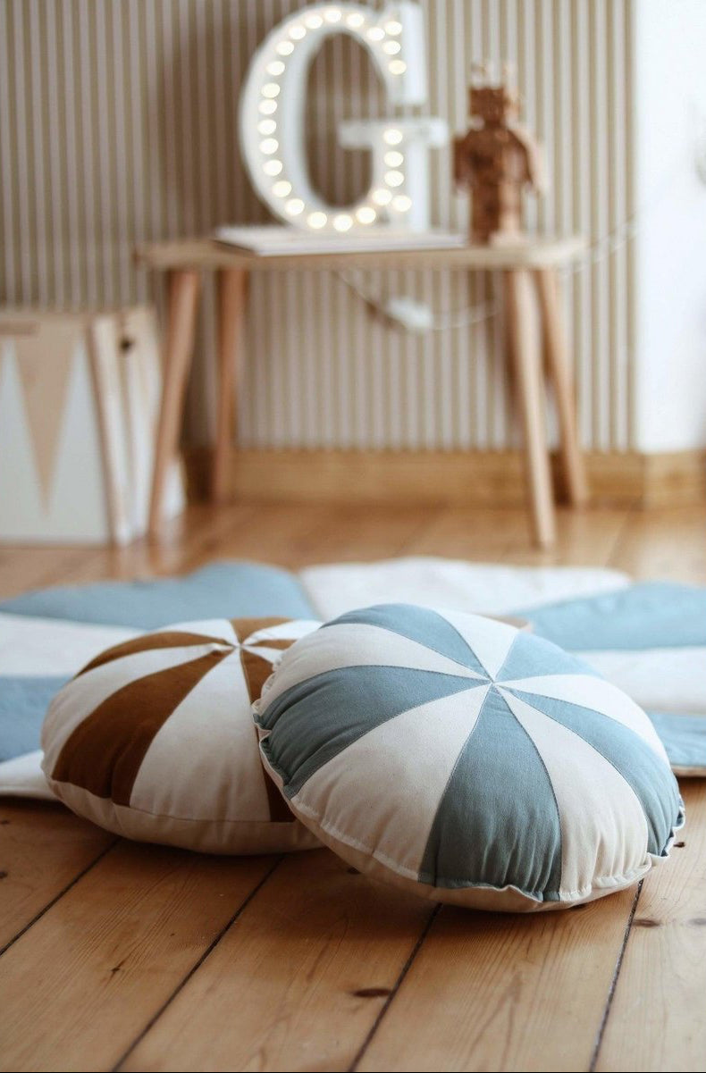 Cuscino Natalizio Patchwork “Blue Candy”