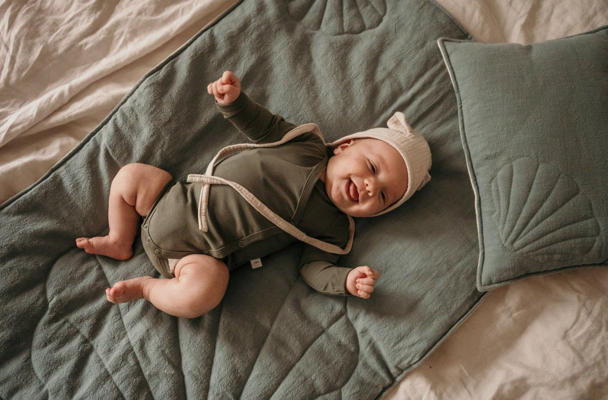 Set Copertina in lino "Conchiglia Occhio di mare" 95x65