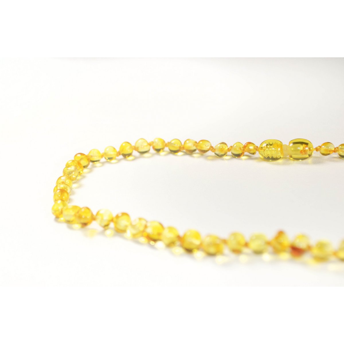 Limone - Collana in ambra baby