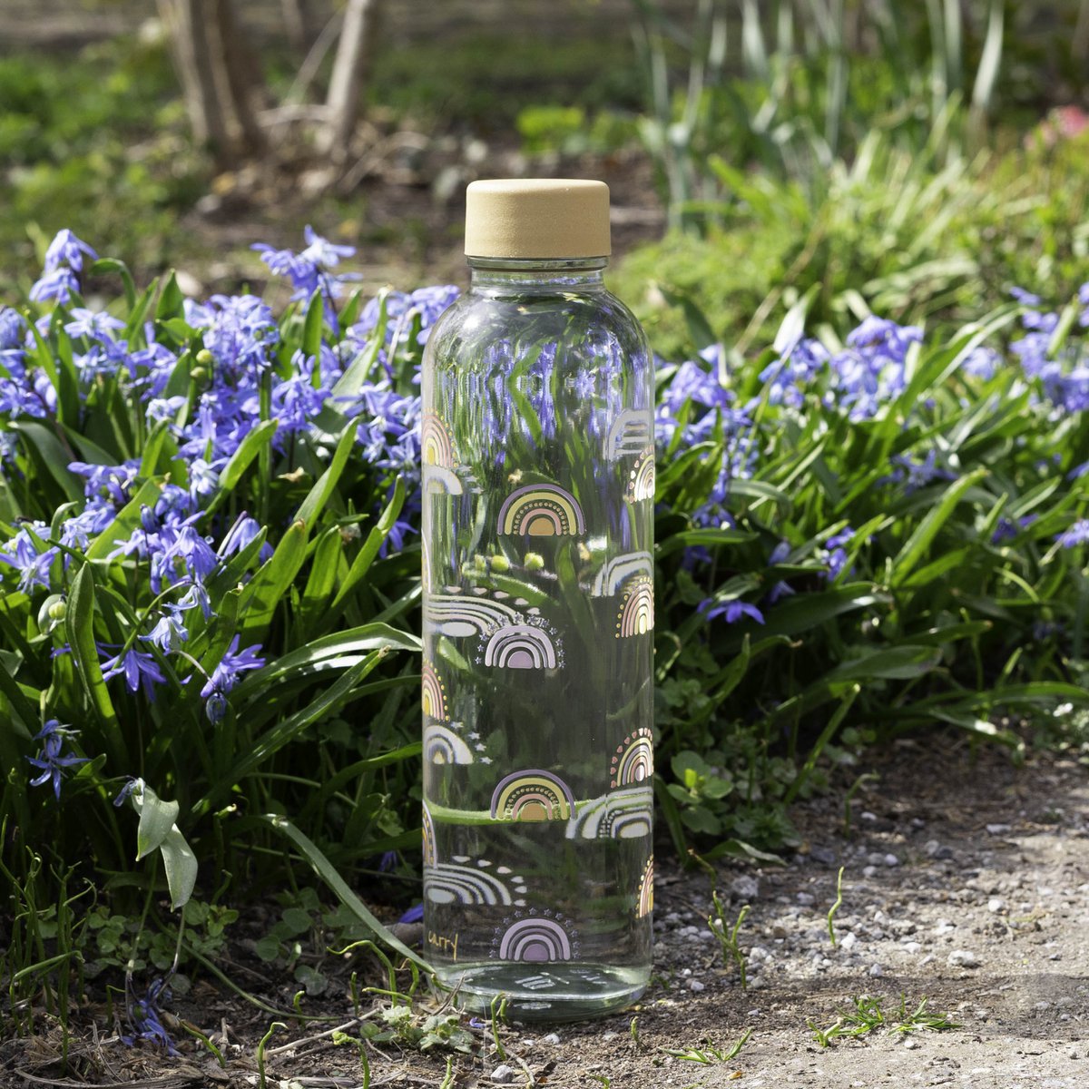 Borraccia in Vetro "Boho Rainbow"  0,7 l