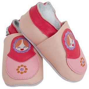 Pantofole in pelle "Matrioska"