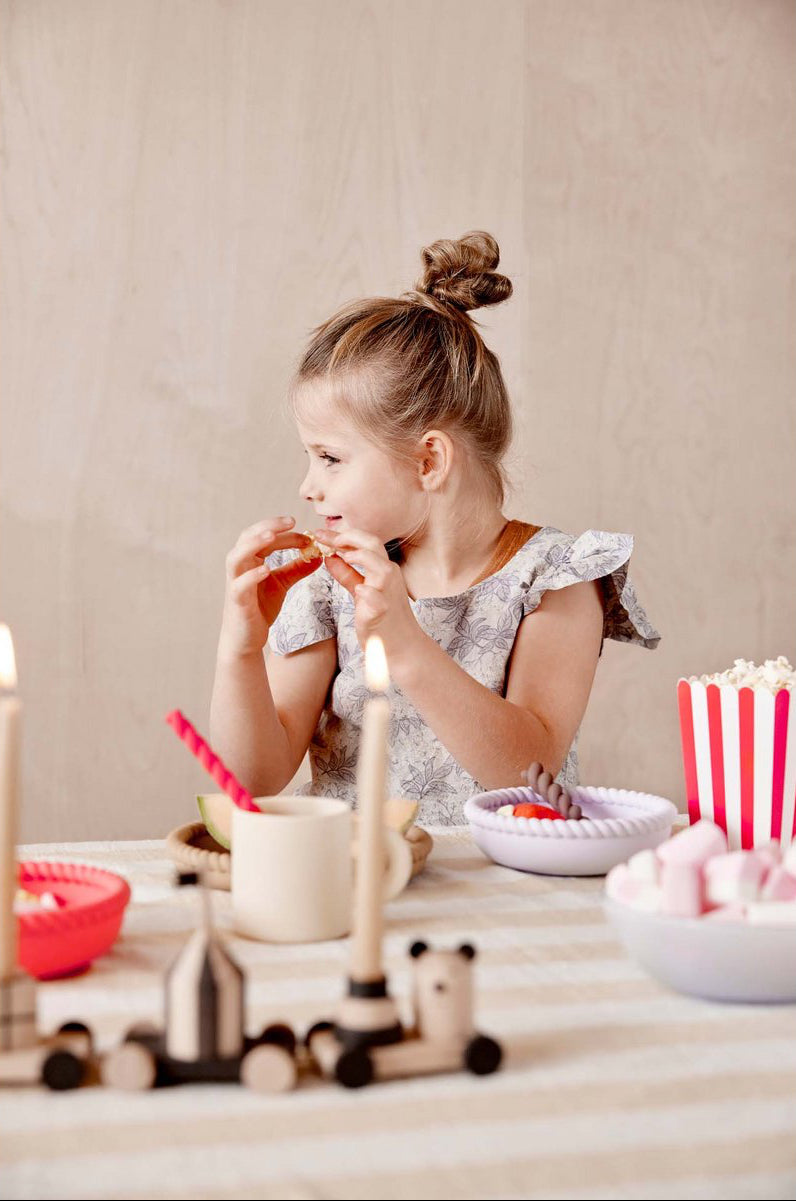 Set Piatto e Ciotola "Mellow" - Corallo e Vaniglia