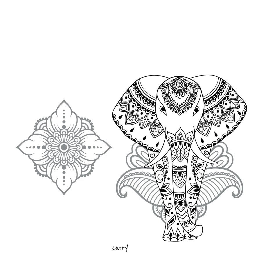 Borraccia in Vetro "Elefante"  0,7 l